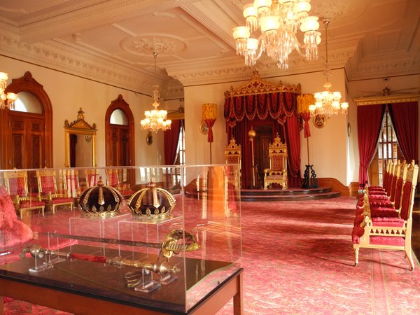 Iolani Palace throne room