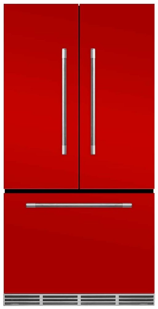 AGA red refrigerator