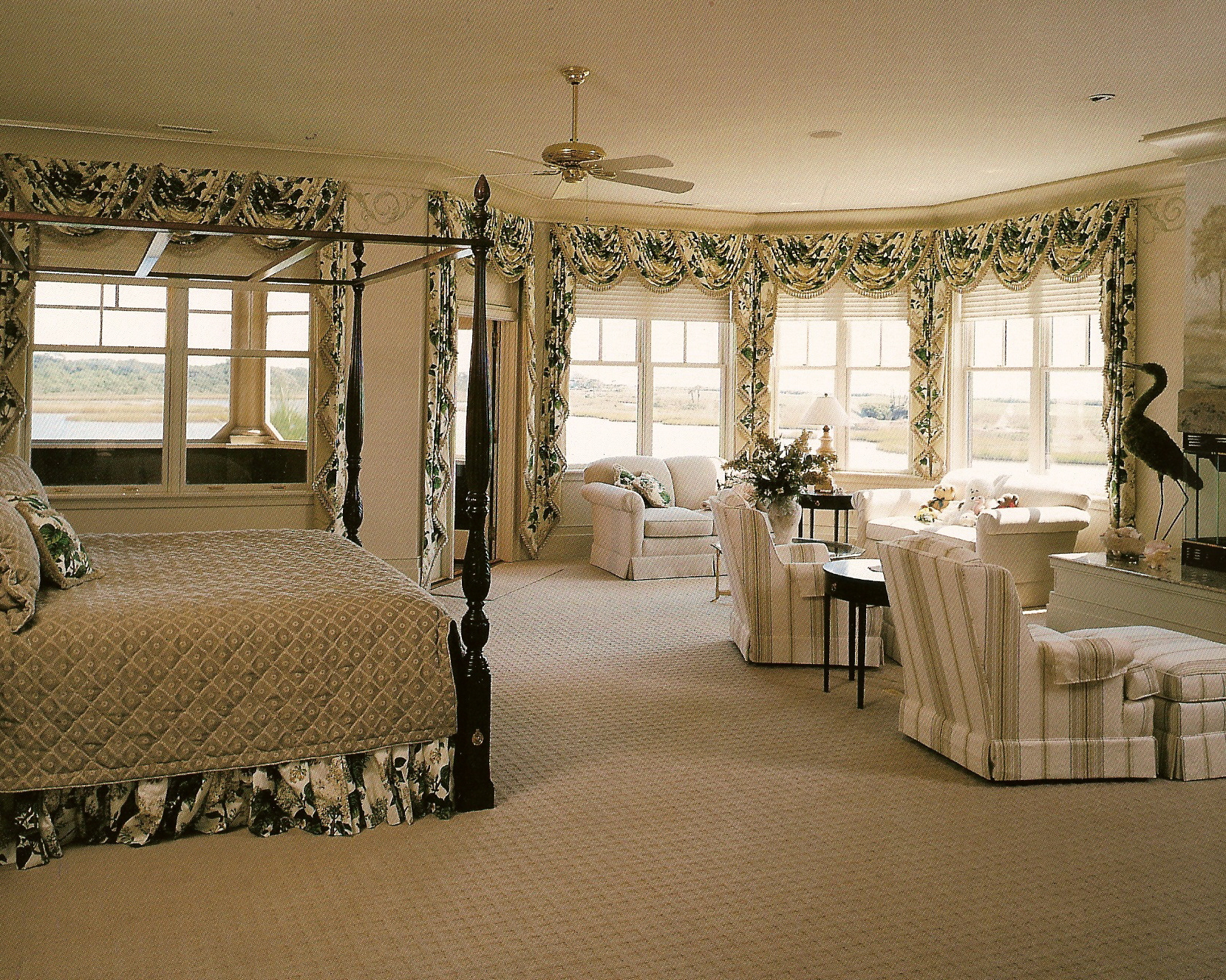 J. Rhodes Interior Design gray bedroom