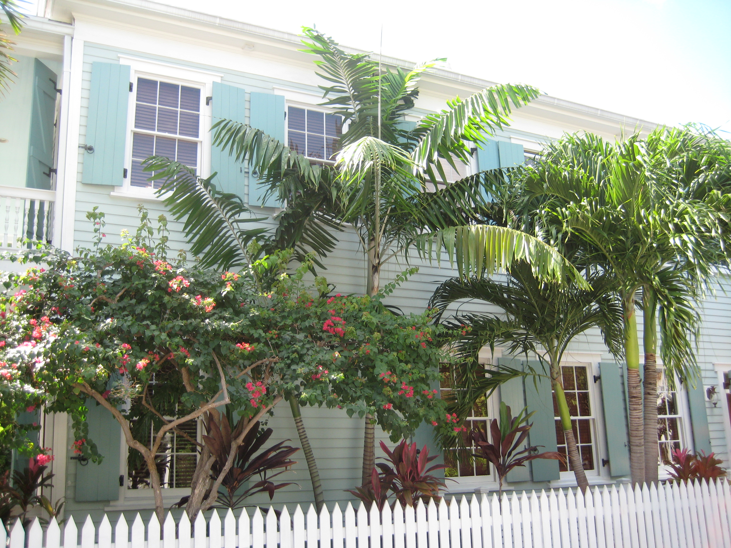 Green house and shutters Key West