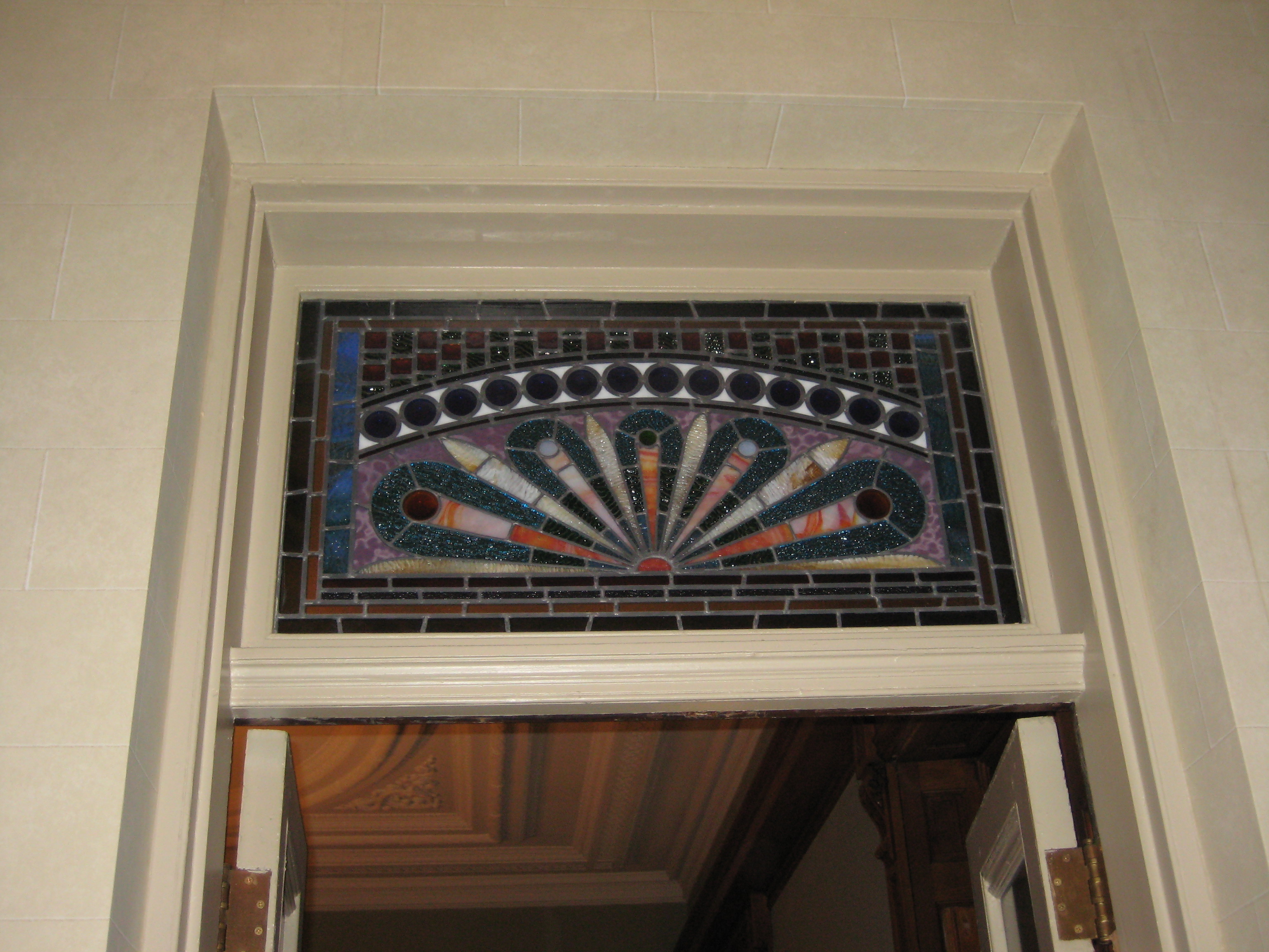 Wentworth Mansion Tiffany Stained Glass