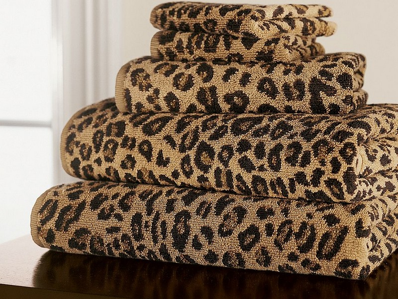 Leopard Print Towels