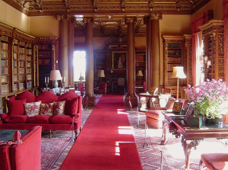 Highclere Castle Library