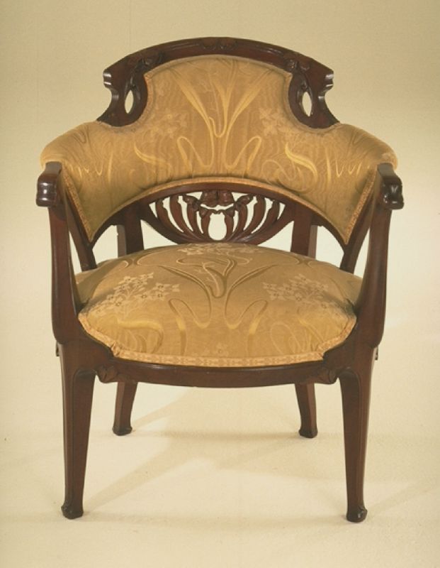 Agostino Lauro designer Art Nouveau chair