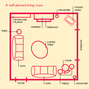 Living Room Floor Plan