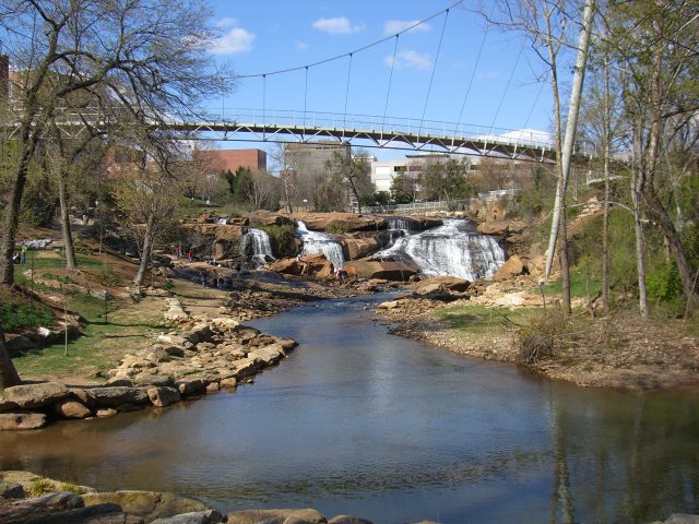 Falls Park on the Reedy River Greenville SC