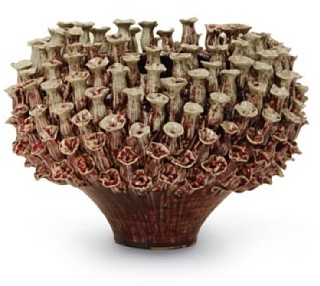 Palecek tube coral vase