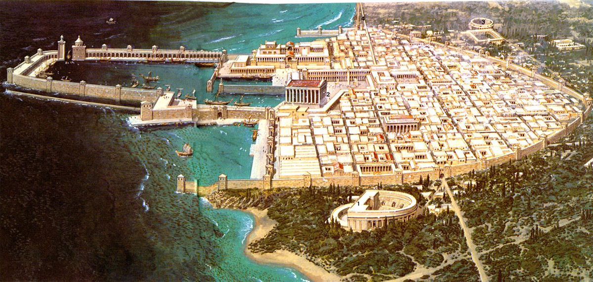 Caesarea Maritama rendering