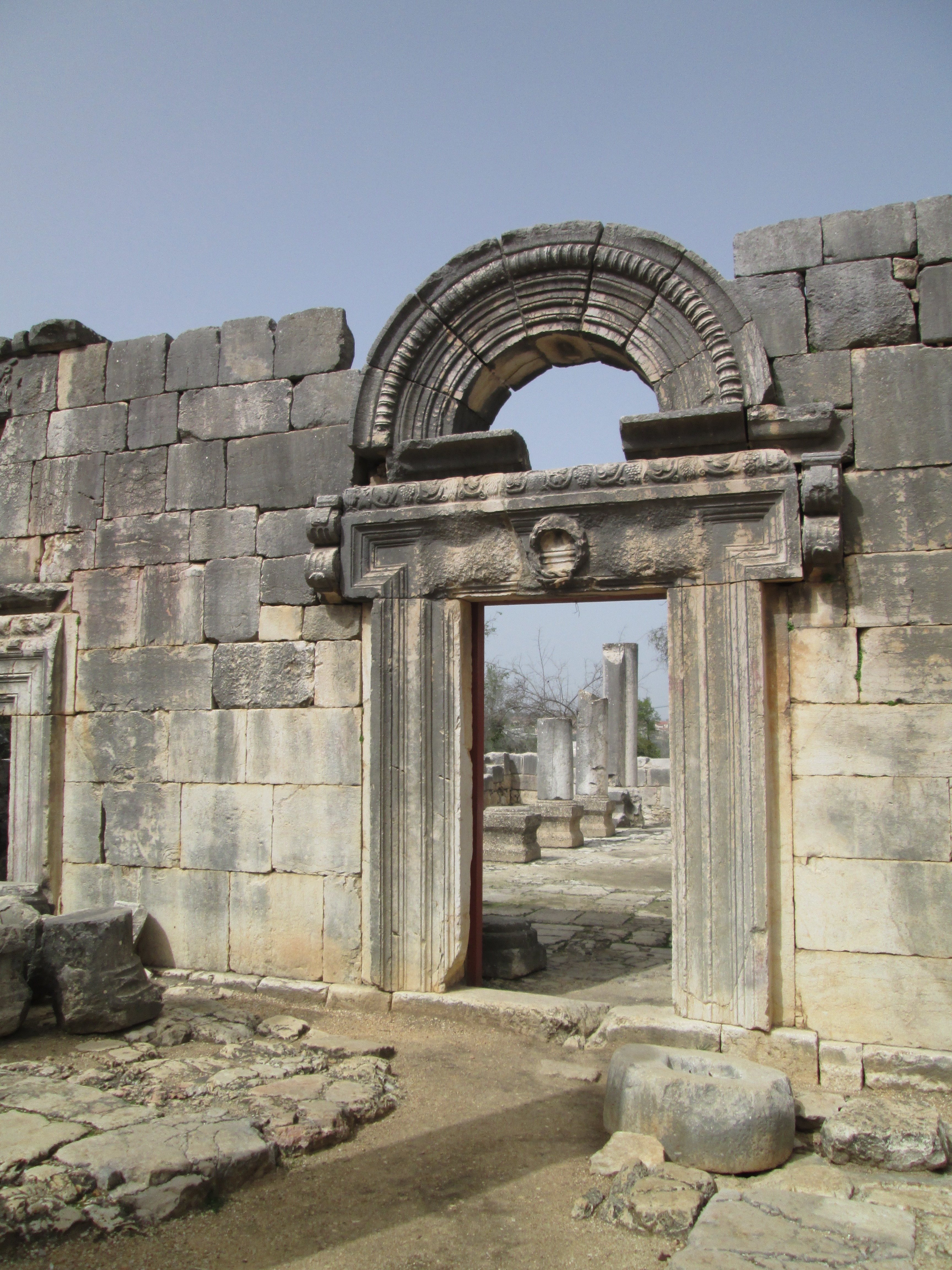Ruins of the Ancient Synagogue at Bar'am