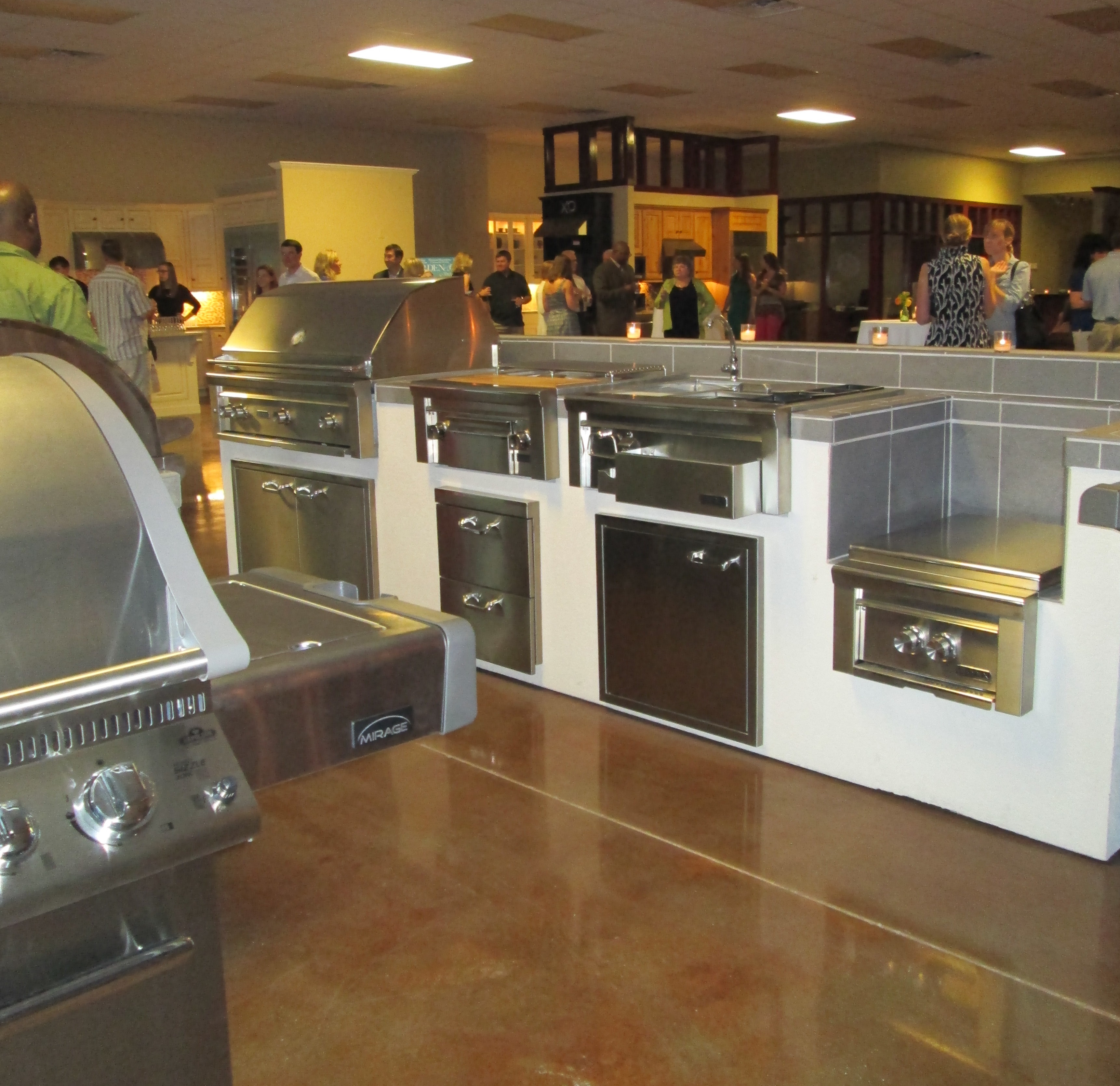 Outdoor grills at Signature Appliance Center