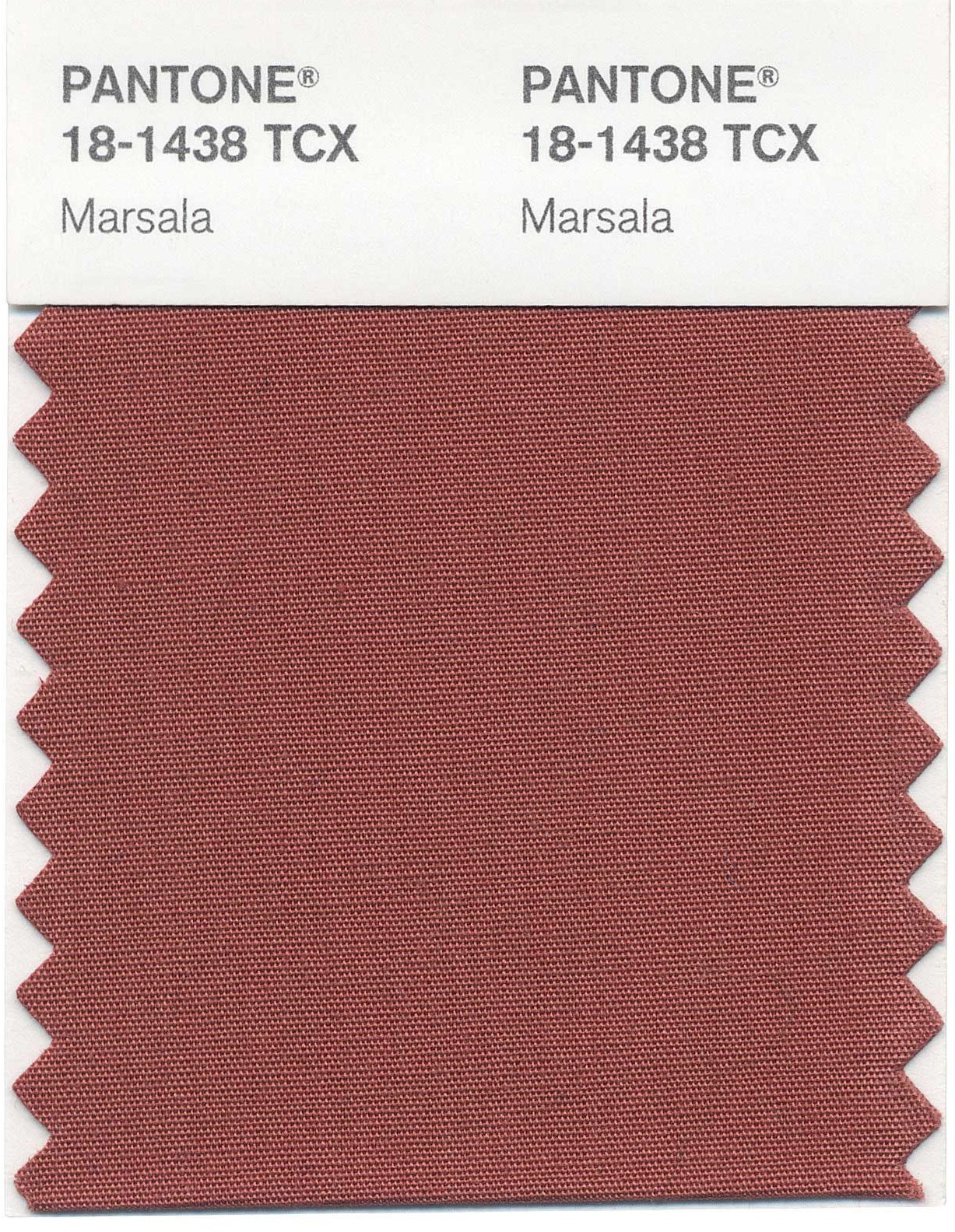 Pantone 2015 color of the year: Marsala