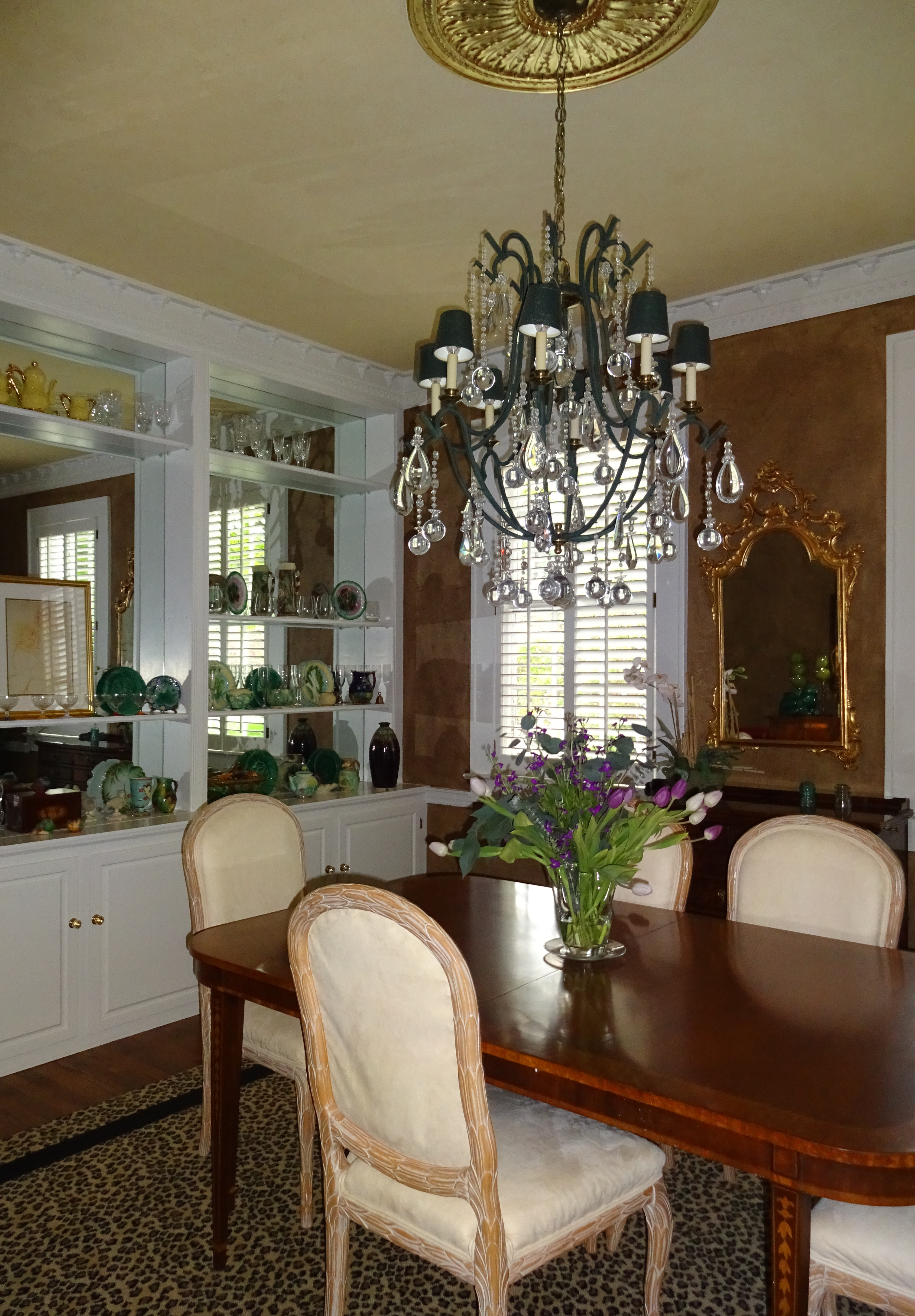 Faux Painted Dining Room