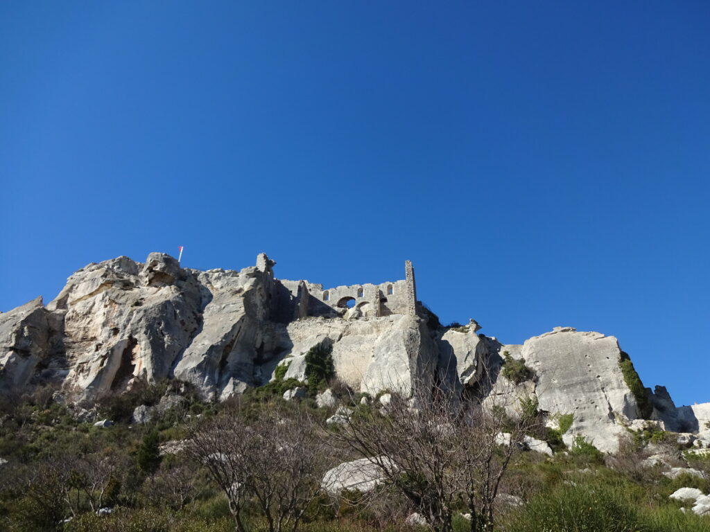 Baux de Provence castle ruins