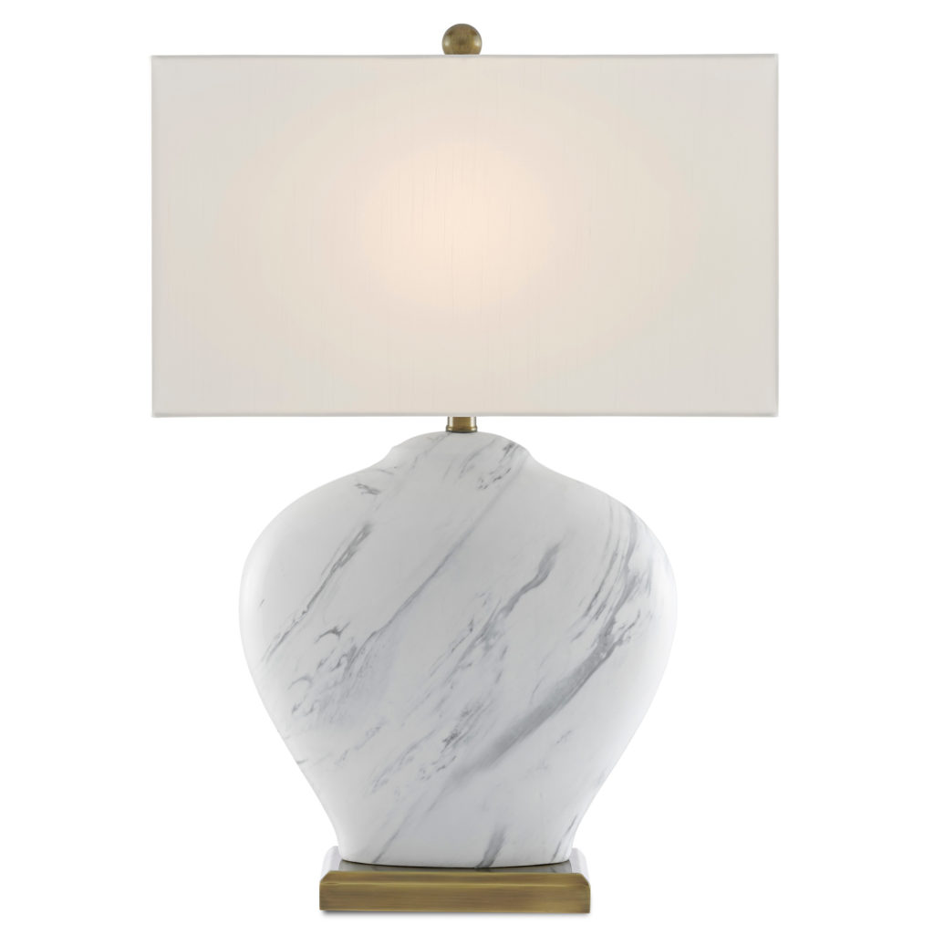 Marble table lamp-Curey