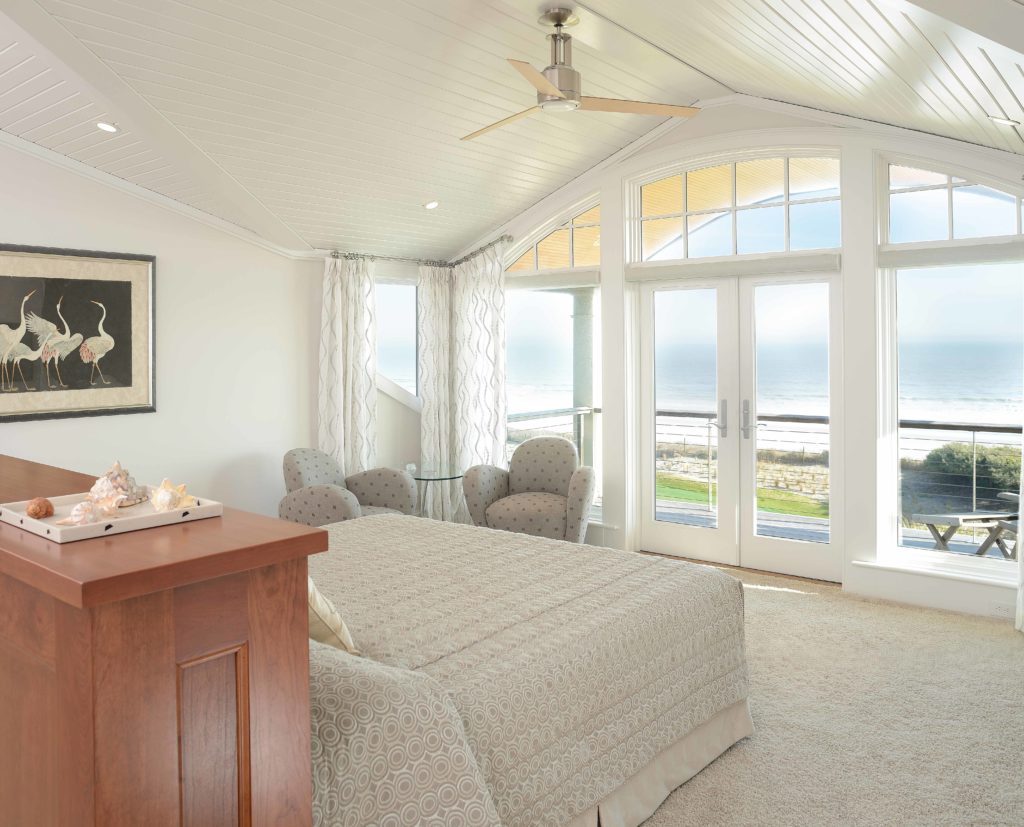 Neutral master bedroom