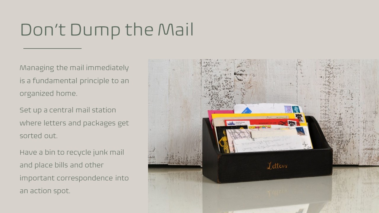 Don't dump the mail